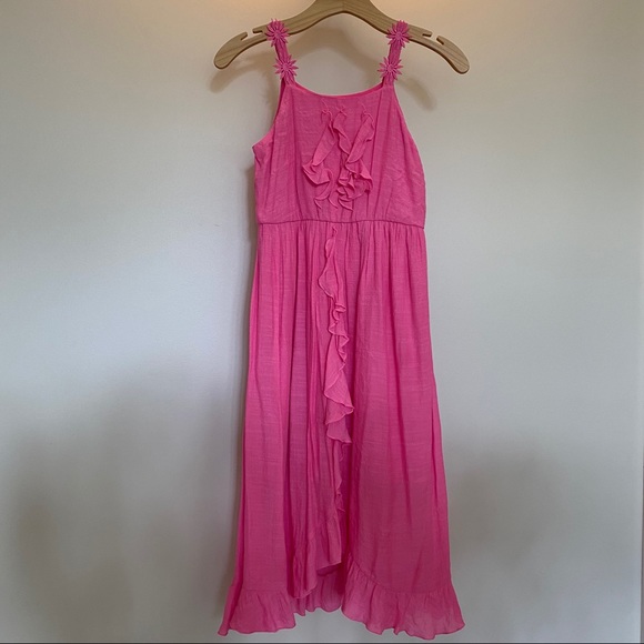 Disney D-signed maxi dress hot pink 7/8 small - Picture 1 of 4